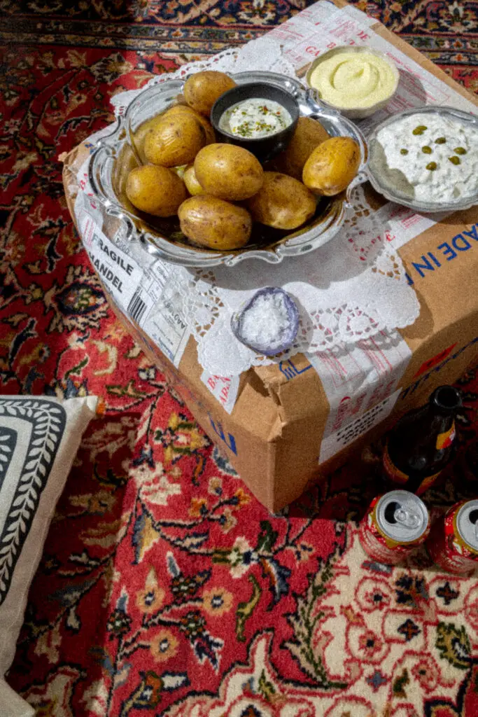 Kartoffeln mit Quark-Variationen