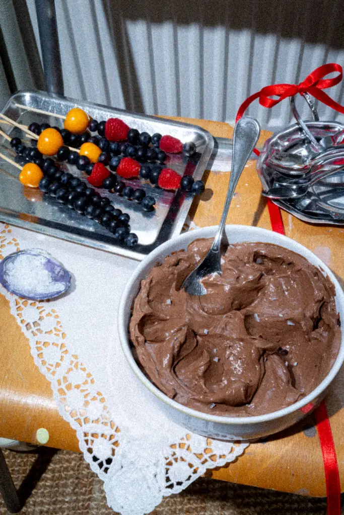 Veganes Mousse au Chocholat